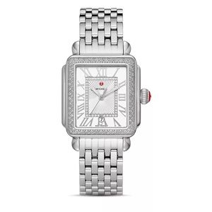 Pre-Loved Authentic Michele Deco Madison Watch In Original Box
